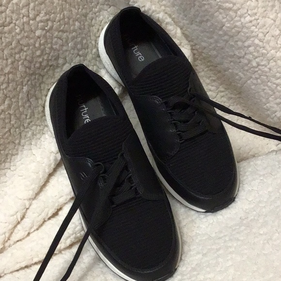 NURTURE WALKING COMFORT SHOES BLK 7.5 - Picture 9 of 9